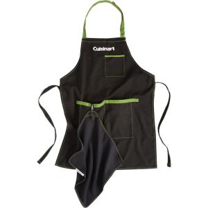 imageCuisinart CGM200 Heat Resistant Grill GlovesApron and Magnetic Towel Set