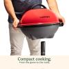 imageCuisinart IndoorOutdoor Electric Griddle 2in1 Portable BBQ with Flat Top NonStick Cooking Surface Adjustable Heat StandTabletop Options for Cookouts Barbecues ampamp Small Spaces No Tools Needed2in1 Outdoor Electric Grill