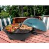 imageCuisinart IndoorOutdoor Electric Griddle 2in1 Portable BBQ with Flat Top NonStick Cooking Surface Adjustable Heat StandTabletop Options for Cookouts Barbecues ampamp Small Spaces No Tools Needed2in1 Outdoor Electric Griddle