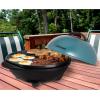 imageCuisinart IndoorOutdoor Electric Griddle 2in1 Portable BBQ with Flat Top NonStick Cooking Surface Adjustable Heat StandTabletop Options for Cookouts Barbecues ampamp Small Spaces No Tools Needed2in1 Outdoor Electric Griddle