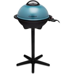 imageCuisinart IndoorOutdoor Electric Griddle 2in1 Portable BBQ with Flat Top NonStick Cooking Surface Adjustable Heat StandTabletop Options for Cookouts Barbecues ampamp Small Spaces No Tools Needed2in1 Outdoor Electric Griddle