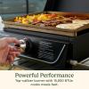 imageCuisinart 17 Tabletop Gas Griddle with Hood Easy Assembly Compact Outdoor FlatTop Grill with Grease Cup 255 Sq In Cooking Space Perfect for Camping Tailgates and BBQs