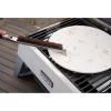 imageCuisinart 24 Pizza Stone Cleaning Brush with Rotating Head and Brass Bristles for Easy Cleaning Lightweight and Durable Long Handle Brush and Scraper for Stubborn Spots Pizza Oven AccessoryCCB399 Pizza Stone Cleaning Brush