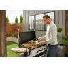 imageCuisinart 28 Outdoor Griddle with Hood  Stainless Steel Dual Burner 30000 BTU Gas Griddle Wheels 504 Sq In Cooking Surface with 2 Side Tables for Storage Perfect for BBQs Backyard and Patio28 Griddle  Broiler Combo