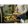 imageCuisinart 28 Outdoor Griddle with Hood  Stainless Steel Dual Burner 30000 BTU Gas Griddle Wheels 504 Sq In Cooking Surface with 2 Side Tables for Storage Perfect for BBQs Backyard and Patio28 Griddle with Hood