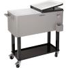 imageCuisinart 80 Qt Cooler Cart Portable Outdoor Beverage Cooler with Storage Shelf Bottle Opener and Cap Collector Summer BBQs Cookouts and Tailgates 48 Hour Cold Drinks Chill Fresh Sodas and Beer