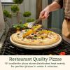imageCuisinart Propel 4Burner 3in1 Gas Grill Stainless Steel Versatile Grill Griddle ampamp Pizza Oven with Pizza Stone Convertible to Natural Gas Side Burner ampamp Integrated Storage Perfect for BBQs
