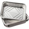 imageCuisinart 10Pack Aluminum Grease Tray Liners Disposable HeavyDuty Aluminum Foil Drip Tray Grease Pan Compatible Griddles CGG9020 ampamp CGG9748 Grill Accessories