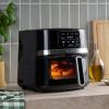 imageCuisinart Air Fryer Oven  9Qt Basket Stainless Steel Air Fryer  DishwasherSafe Parts with 6 Presets  Roast Bake Broil Air Fry Dehydrate and Keep Warm  Quick ampamp Easy Meals  AIRX221Stainless Steel  Black