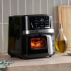 imageCuisinart Air Fryer Oven  9Qt Basket Stainless Steel Air Fryer  DishwasherSafe Parts with 6 Presets  Roast Bake Broil Air Fry Dehydrate and Keep Warm  Quick ampamp Easy Meals  AIRX221Stainless Steel  Black