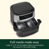 imageCuisinart Air Fryer Oven  9Qt Basket Stainless Steel Air Fryer  DishwasherSafe Parts with 6 Presets  Roast Bake Broil Air Fry Dehydrate and Keep Warm  Quick ampamp Easy Meals  AIRX221Stainless Steel  Black