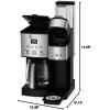 imageCuisinart SS15FR 12 Cup Coffeemaker Brewer CoffemakerSingleServe One Size Silver Renewed