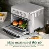 imageCuisinart Air Fryer  Convection Toaster Oven 81 Oven with Bake Grill Broil ampamp Warm Options Stainless Steel TOA70