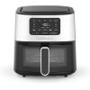 imageCuisinart Air Fryer Oven  26Qt Basket Black and Stainless Steel Air Fryer  DishwasherSafe Parts with 3 Presets  Roast Bake and Air Fry  Quick ampamp Easy Meals  AIR80Stainless Steel  Black