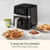imageCuisinart Air Fryer Oven  26Qt Basket Black and Stainless Steel Air Fryer  DishwasherSafe Parts with 3 Presets  Roast Bake and Air Fry  Quick ampamp Easy Meals  AIR80Stainless Steel  Black