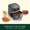 imageCuisinart Air Fryer Oven  26Qt Basket Black and Stainless Steel Air Fryer  DishwasherSafe Parts with 3 Presets  Roast Bake and Air Fry  Quick ampamp Easy Meals  AIR80Stainless Steel  Black