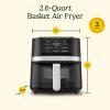 imageCuisinart Air Fryer Oven  26Qt Basket Black and Stainless Steel Air Fryer  DishwasherSafe Parts with 3 Presets  Roast Bake and Air Fry  Quick ampamp Easy Meals  AIR80Stainless Steel  Black