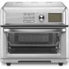 imageCuisinart Air Fryer Toaster Oven Digital Display Digital 1800 Watt Adjustable Temperature and Controls Stainless Steel TOA65Silver06 cu ft interior
