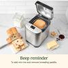 imageCuisinart Bread Maker Machine Compact and Automatic Customizable Settings Up to 2lb Loaves CBK110P1 SilverBlackCompact