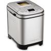 imageCuisinart Bread Maker Machine Compact and Automatic Customizable Settings Up to 2lb Loaves CBK110P1 SilverBlackCompact