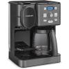 imageCuisinart Coffee Maker 12Cup Glass Carafe Automatic Hot ampamp Iced Coffee Maker Single Server Brewer Stainless Steel SS16Black Stainless Steel