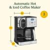 imageCuisinart Coffee Maker 12Cup Glass Carafe Automatic Hot ampamp Iced Coffee Maker Single Server Brewer Stainless Steel SS16Stainless Steel