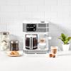 imageCuisinart Coffeemaker Coffee Center Barista Bar 4In1 Coffee Machine SingleServe Coffee Espresso ampamp Nespresso Capsule Compatible 12Cup Carafe Black SS4N1White