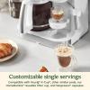 imageCuisinart Coffeemaker Coffee Center Barista Bar 4In1 Coffee Machine SingleServe Coffee Espresso ampamp Nespresso Capsule Compatible 12Cup Carafe Black SS4N1White