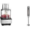 imageCuisinart Food Processor 14Cup Vegetable Chopper for Mincing Dicing Shredding Puree ampamp Kneading Dough Stainless Steel DFP14BCNYStainless Steel