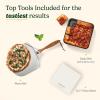 imageCuisinart Indoor Pizza Oven  Bake 12 Pizzas in Minutes  Portable Countertop Pizza Oven  Stainless Steel  CPZ120Black Stainless Steel