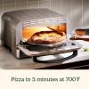 imageCuisinart Indoor Pizza Oven  Bake 12 Pizzas in Minutes  Portable Countertop Pizza Oven  Stainless Steel  CPZ120Stainless Steel