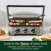 imageCuisinart Panini Press Stainless Steel Griddler Sandwich Maker ampamp More 5IN1 GR4NP1Griddler
