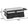 imageCuisinart Panini Press Stainless Steel Griddler Sandwich Maker ampamp More 5IN1 GR4NP1Panini Griddler
