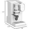 imageCuisinart Single Serve Coffee Maker  Coffee Grinder 48Ounce Removable Reservoir Black DGB2White