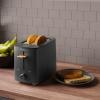 imageCuisinart Soho Collection 2Slice Toaster 7 Toaster Setting Defrost Reheat and Bagel Setting Convenient Rear Cord Storage Black CPT7BKBlack