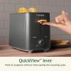 imageCuisinart Soho Collection 2Slice Toaster 7 Toaster Setting Defrost Reheat and Bagel Setting Convenient Rear Cord Storage Black CPT7BKBlack