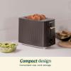 imageCuisinart Soho Collection 2Slice Toaster 7 Toaster Setting Defrost Reheat and Bagel Setting Convenient Rear Cord Storage Black CPT7BKBlack