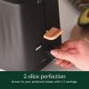 imageCuisinart Soho Collection 2Slice Toaster 7 Toaster Setting Defrost Reheat and Bagel Setting Convenient Rear Cord Storage Black CPT7BKBlack