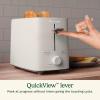 imageCuisinart Soho Collection 2Slice Toaster 7 Toaster Setting Defrost Reheat and Bagel Setting Convenient Rear Cord Storage Black CPT7BKTruffle