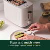 imageCuisinart Soho Collection 2Slice Toaster 7 Toaster Setting Defrost Reheat and Bagel Setting Convenient Rear Cord Storage Black CPT7BKTruffle