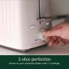 imageCuisinart Soho Collection 2Slice Toaster 7 Toaster Setting Defrost Reheat and Bagel Setting Convenient Rear Cord Storage Black CPT7BKTruffle