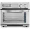 imageCuisinart Air Fryer Toaster Oven Digital Display Digital 1800 Watt Adjustable Temperature and Controls Stainless Steel TOA65Silver095 cu ft interior