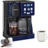 imageCuisinart Coffee Maker 12Cup Glass Carafe Automatic Hot ampamp Iced Coffee Maker Single Server Brewer Stainless Steel SS16Navy Blue