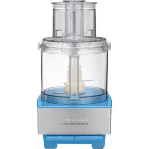 imageCuisinart Food Processor 14Cup Vegetable Chopper for Mincing Dicing Shredding Puree ampamp Kneading Dough Stainless Steel DFP14BCNYSky Blue