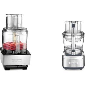 imageCuisinart Food Processor 14Cup Vegetable Chopper for Mincing Dicing Shredding Puree ampamp Kneading Dough Stainless Steel DFP14BCNYStainless Steel