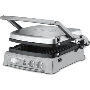 imageCuisinart Panini Press Stainless Steel Griddler Sandwich Maker ampamp More 5IN1 GR4NP1Deluxe Grddler