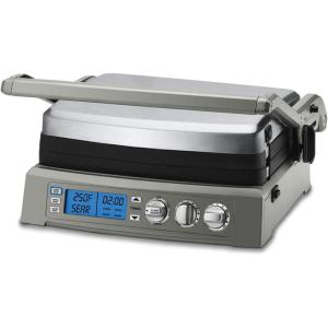 imageCuisinart Panini Press Stainless Steel Griddler Sandwich Maker ampamp More 5IN1 GR4NP1Elite Griddler