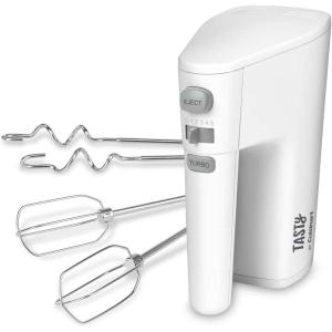 imageTasty by Cuisinart HM200T Hand Mixer 1216quotL x 216quotW x 1531quotH White