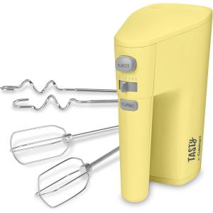 imageTasty by Cuisinart Hand Mixer Yellow 759quotL x 34quotW x 633quotH