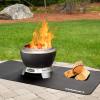 imageCuisinart COH800 Cleanburn Smokeless 24quot Fire Pit with Wind Guard Easy Clean Removable Base for Ash and Locking BaseCleanburn 195 Fire Pit